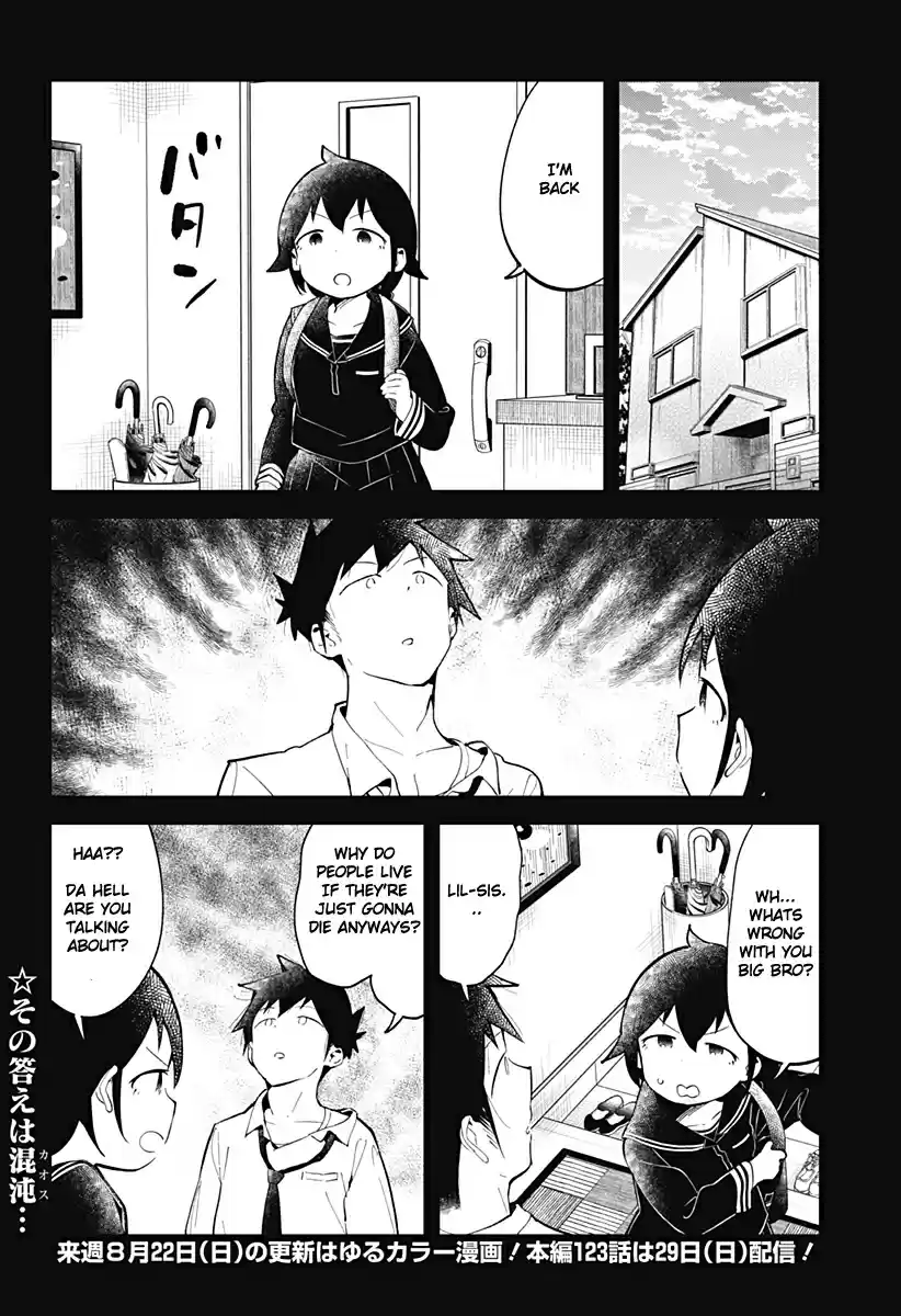 Aharen-San Wa Hakarenai Chapter 122
