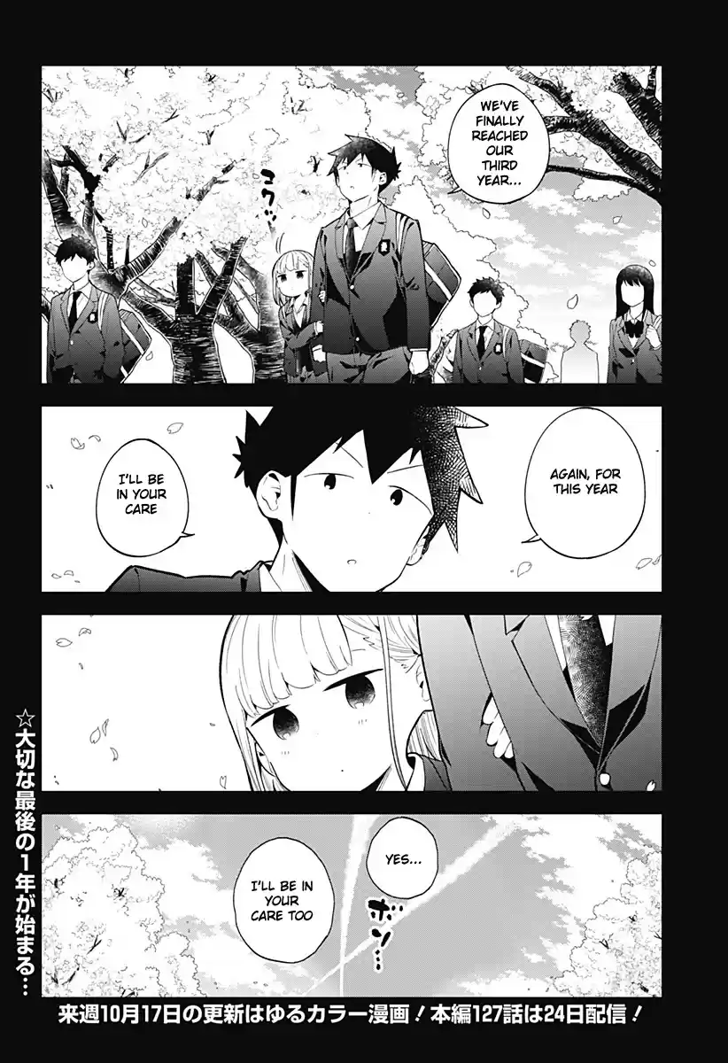 Aharen-San Wa Hakarenai Chapter 126