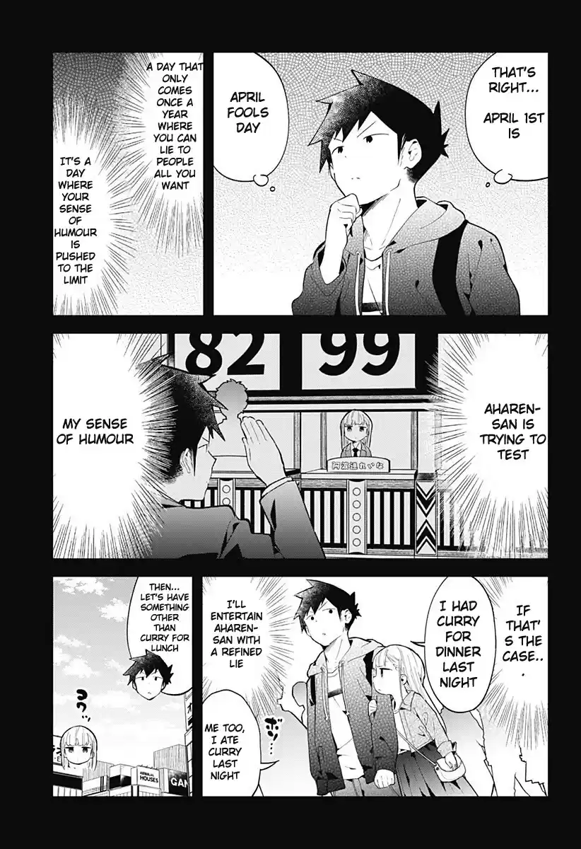 Aharen-San Wa Hakarenai Chapter 127