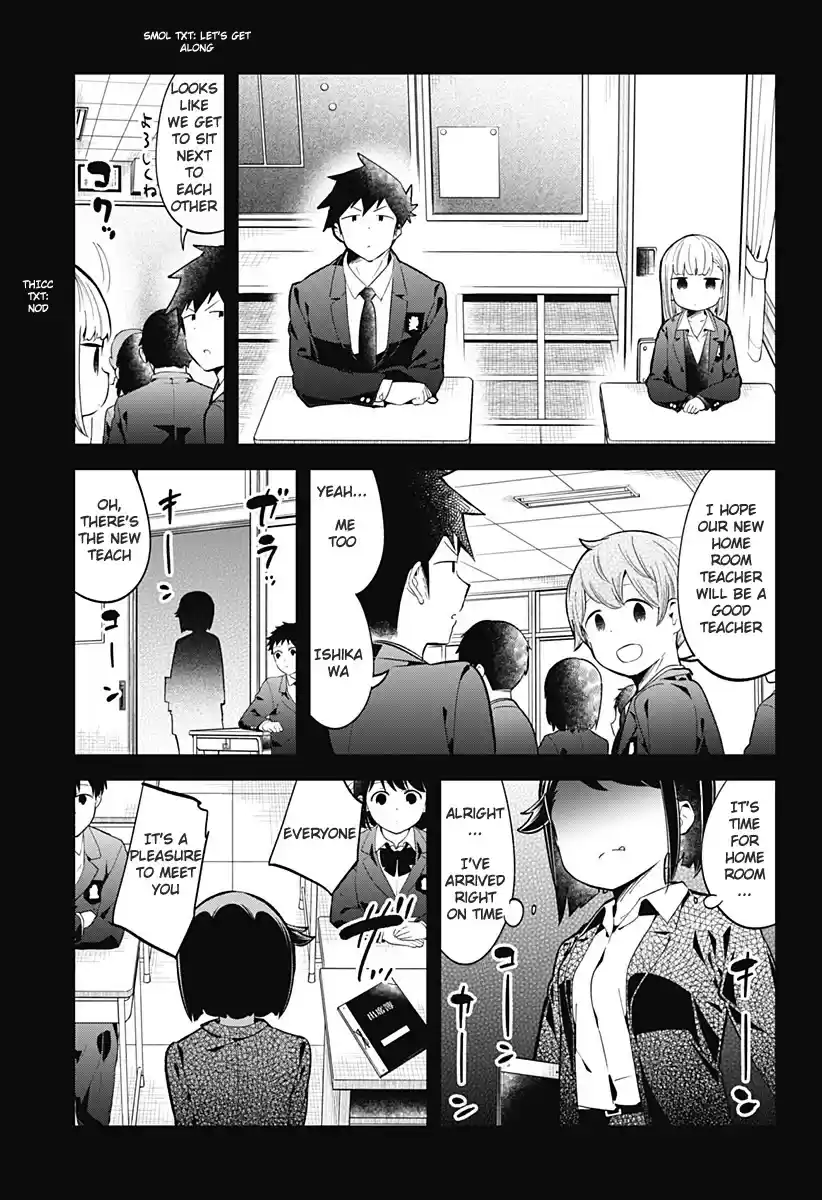 Aharen-San Wa Hakarenai Chapter 129