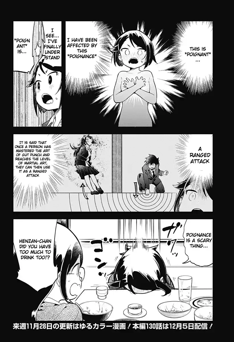 Aharen-San Wa Hakarenai Chapter 129