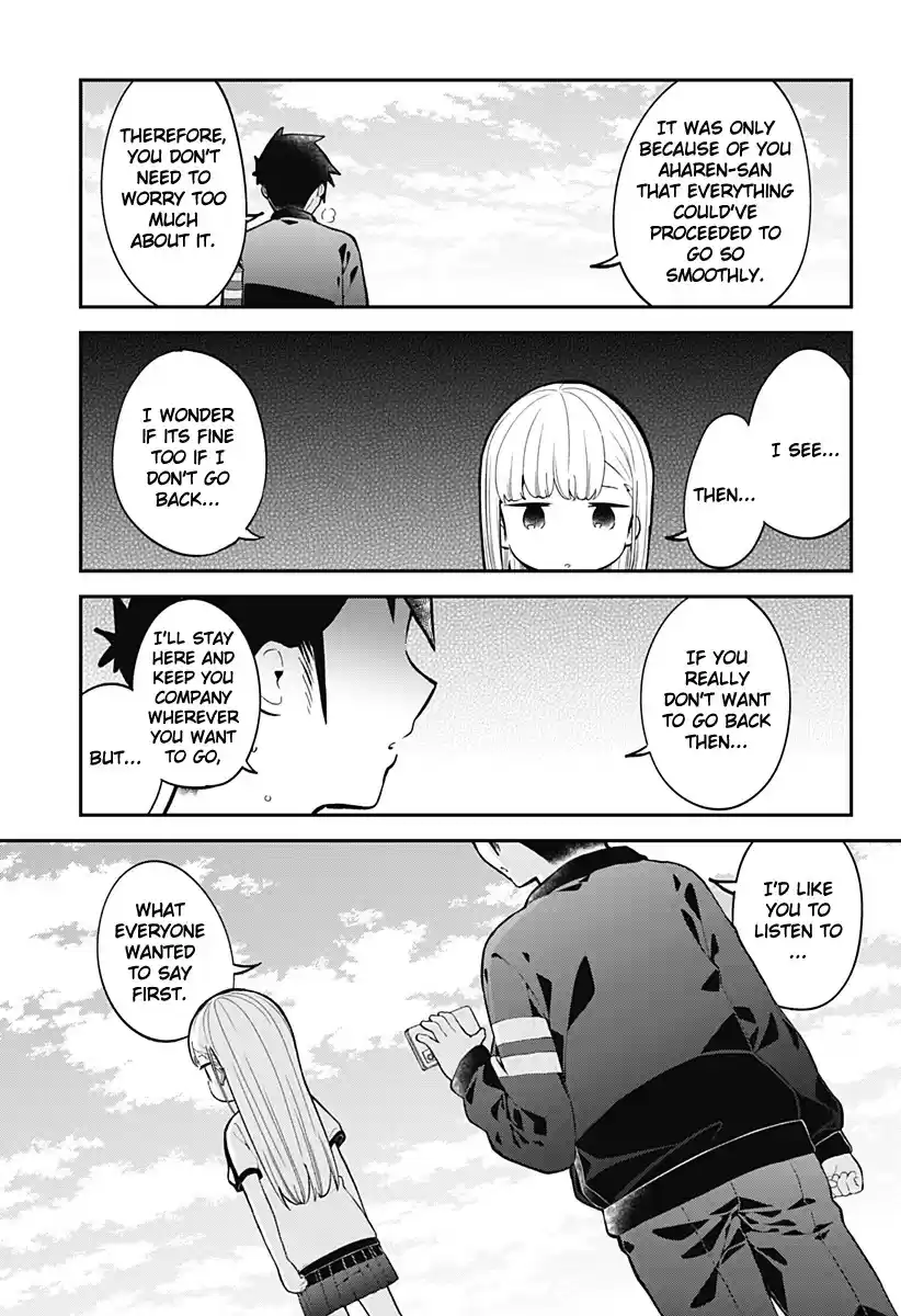 Aharen-San Wa Hakarenai Chapter 137