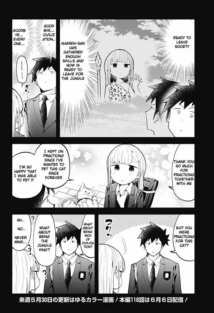 Aharen-san wa Hakarenai Vol.10 Ch.117