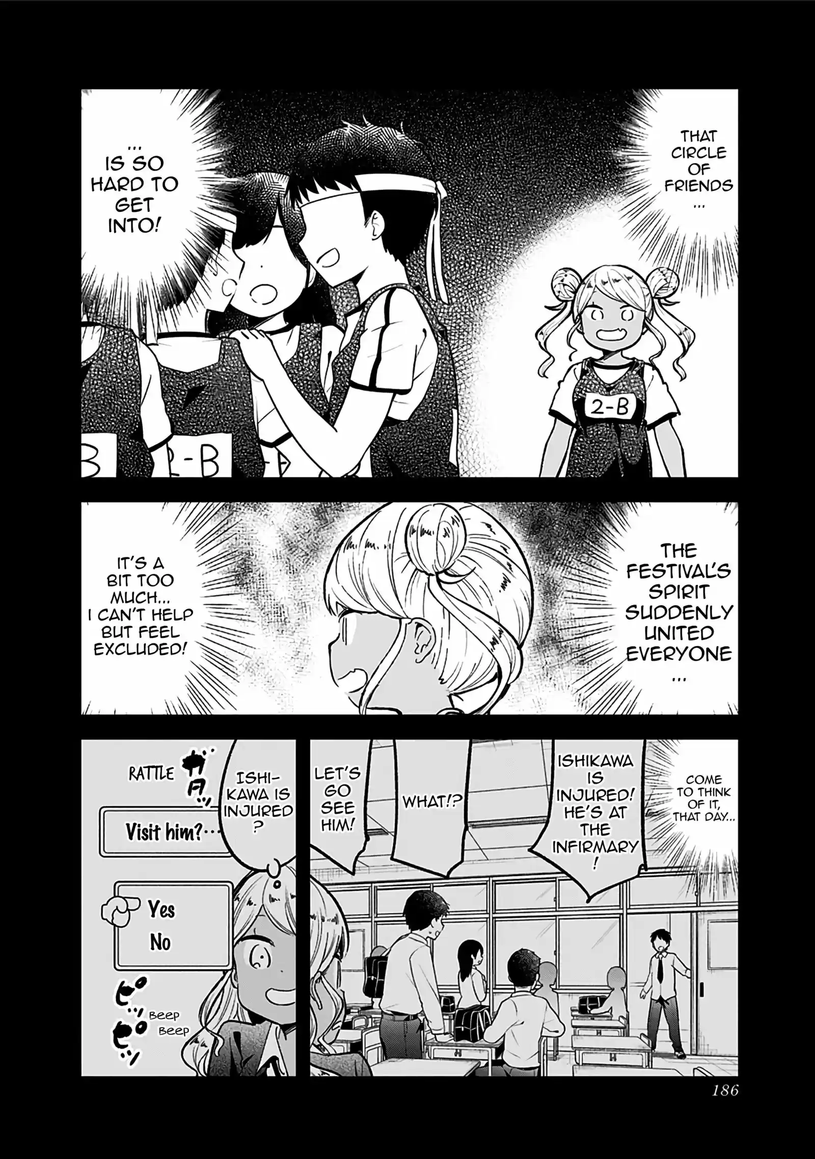 Aharen-san wa Hakarenai vol.8 ch.78.5