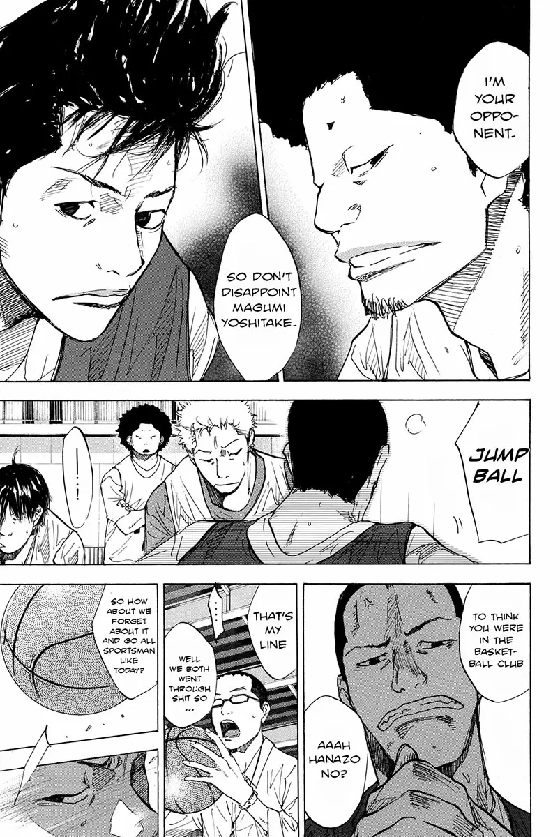 Ahiru no Sora Ch. 169.1 Gunfire