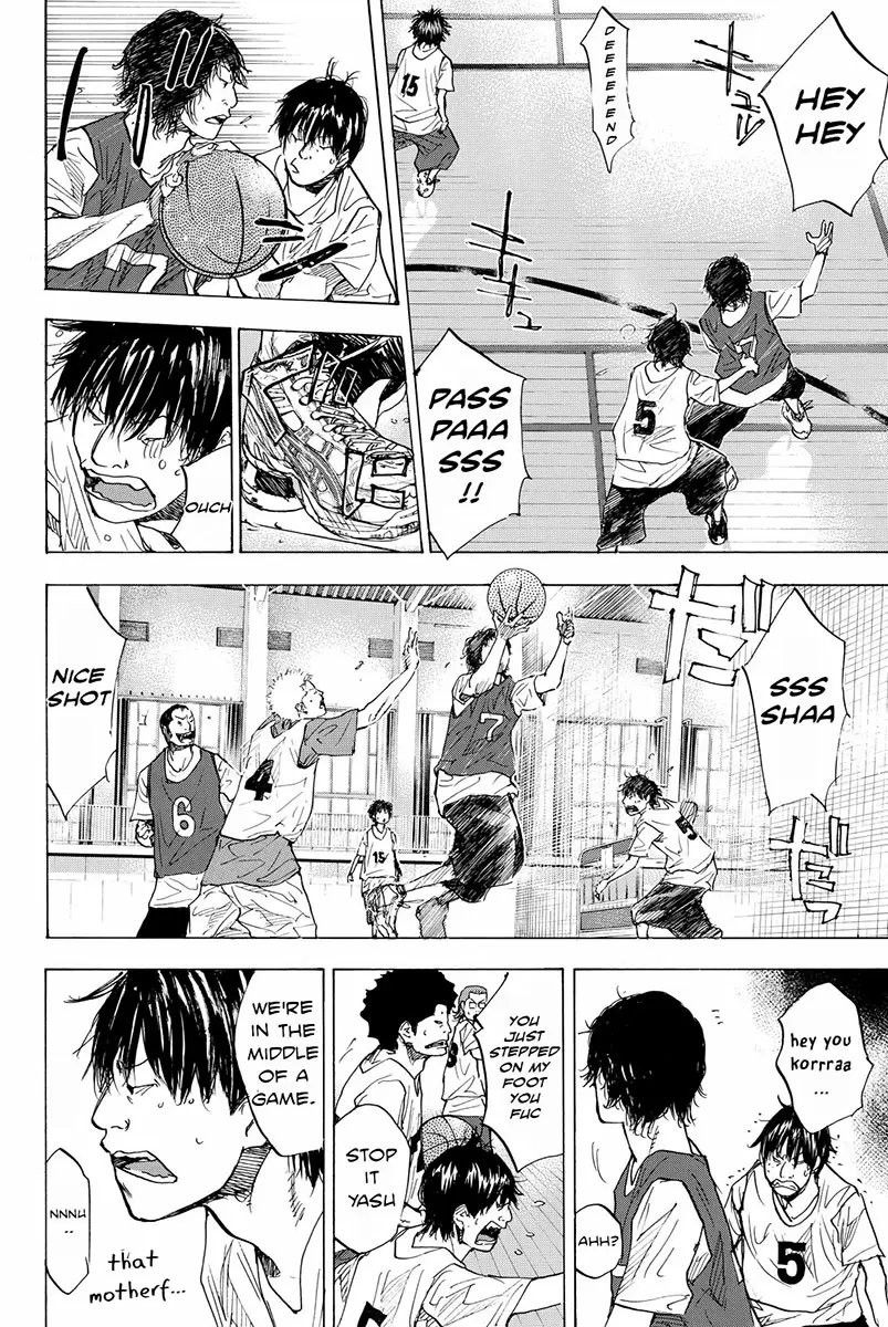 Ahiru no Sora Ch. 169.1 Gunfire