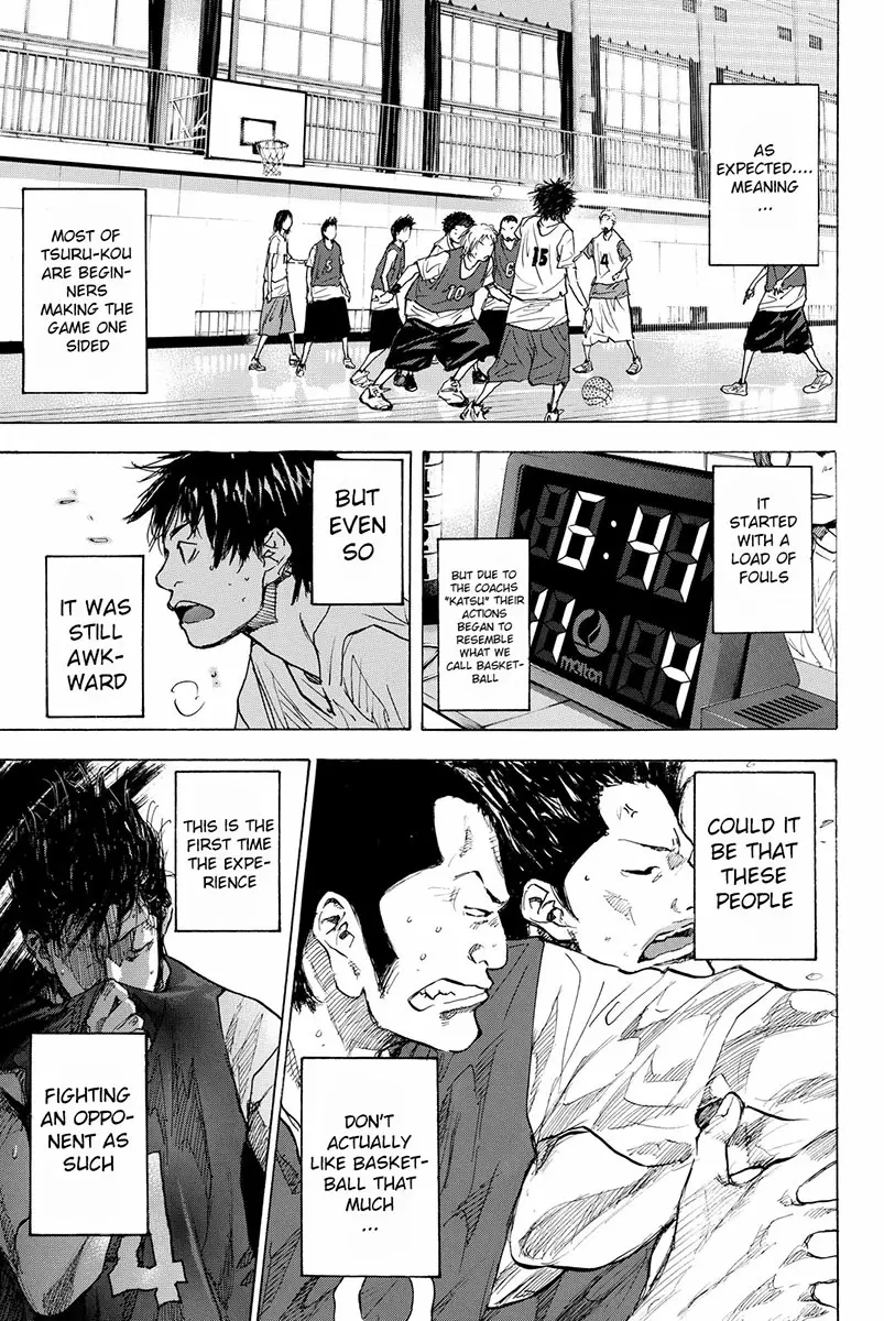 Ahiru no Sora Ch. 169.1 Gunfire