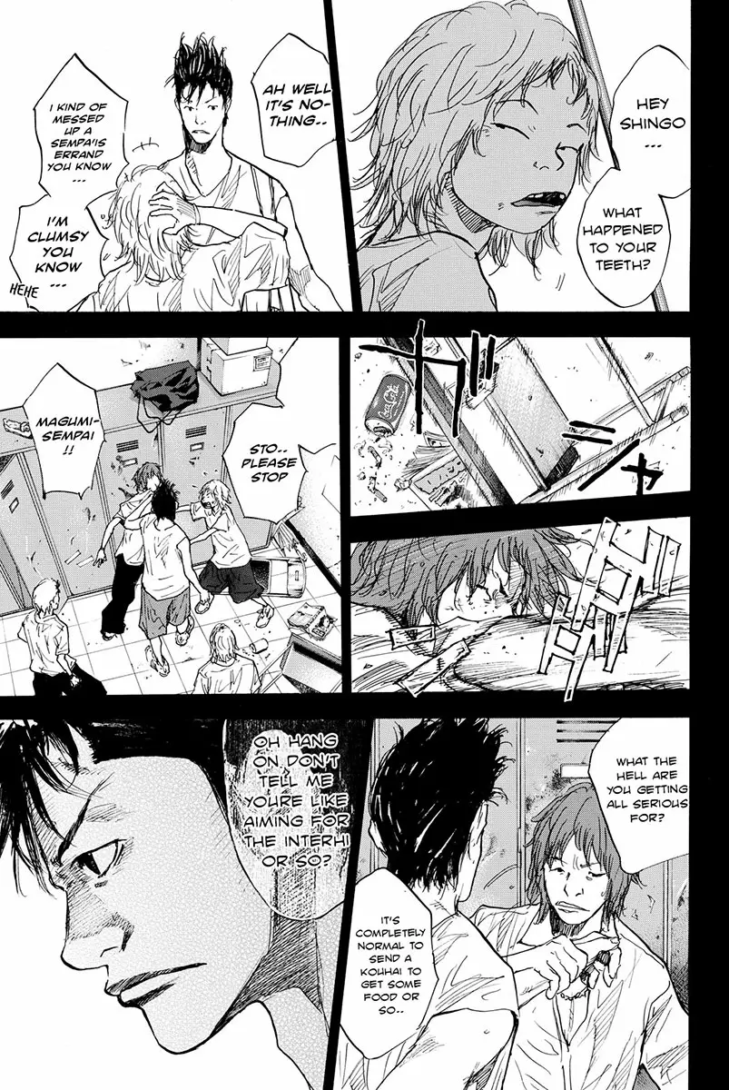 Ahiru no Sora Ch. 169.1 Gunfire