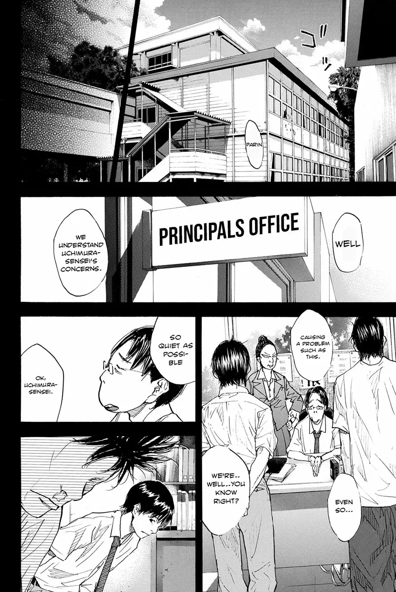 Ahiru no Sora Ch. 169.1 Gunfire