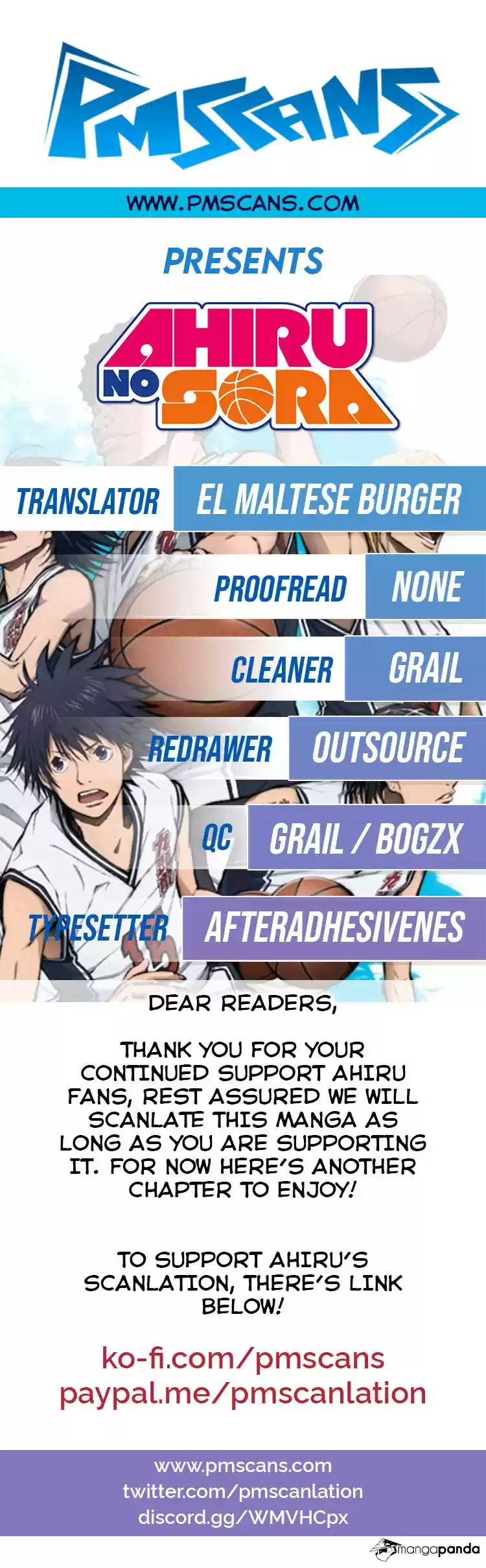 Ahiru no Sora ch.161