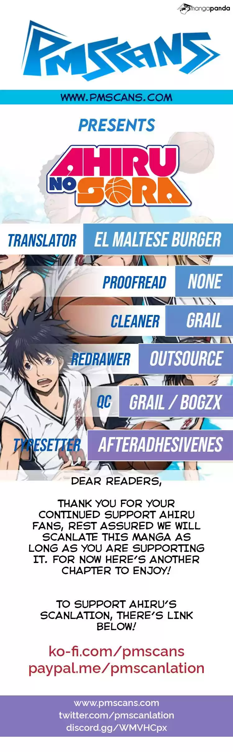 Ahiru no Sora ch.161