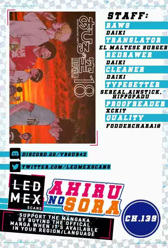Ahiru no Sora Vol. 18 Ch. 139 Bridge