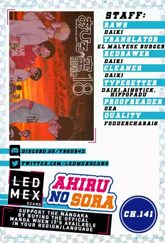 Ahiru no Sora Vol. 18 Ch. 141 Another Day Another Night