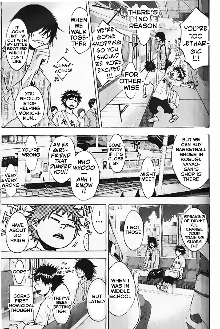 Ahiru no Sora Vol. 19 Ch. 144.1 Monster Bash Part One