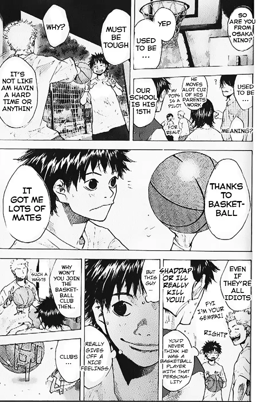 Ahiru no Sora Vol. 19 Ch. 144.2 Monster Bash ( Part One )