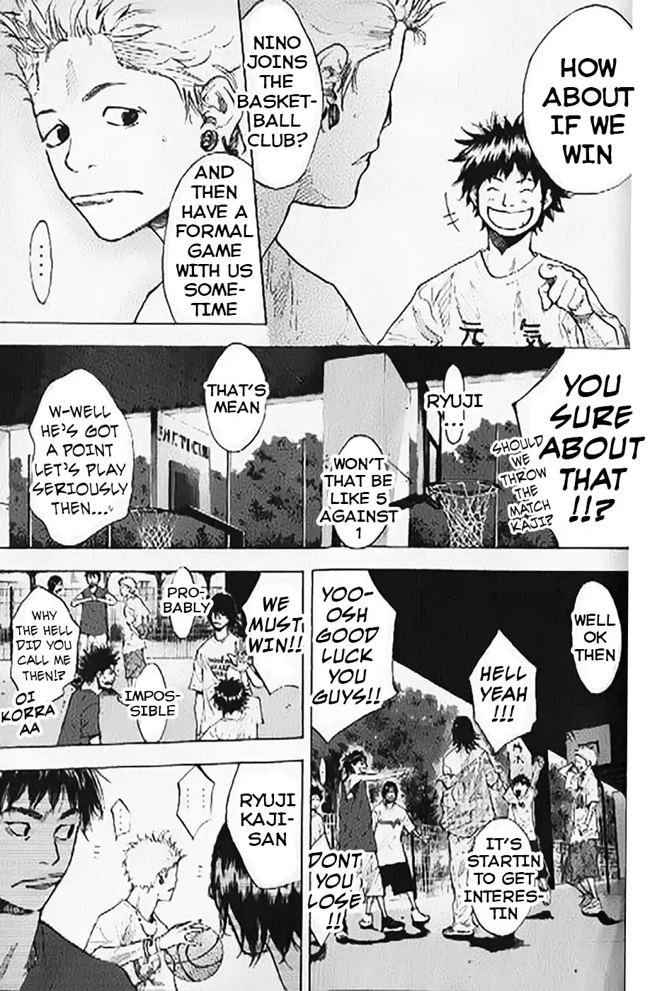 Ahiru no Sora Vol. 19 Ch. 144.2 Monster Bash ( Part One )