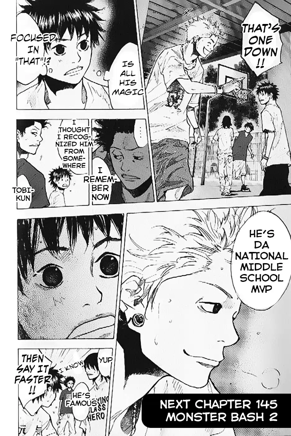 Ahiru no Sora Vol. 19 Ch. 144.2 Monster Bash ( Part One )