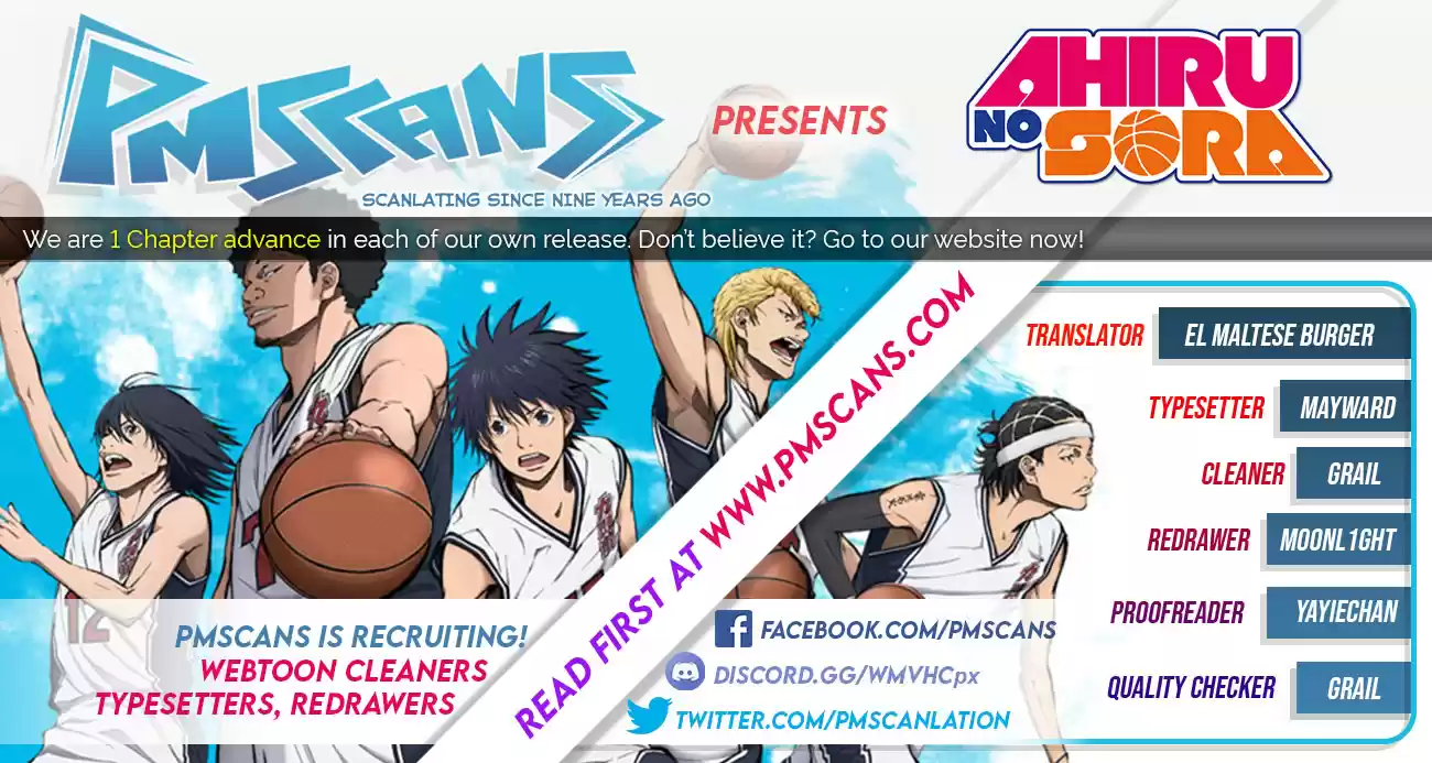 Ahiru no Sora Vol. 19 Ch. 145.2 Monster Bash ( Part Two )