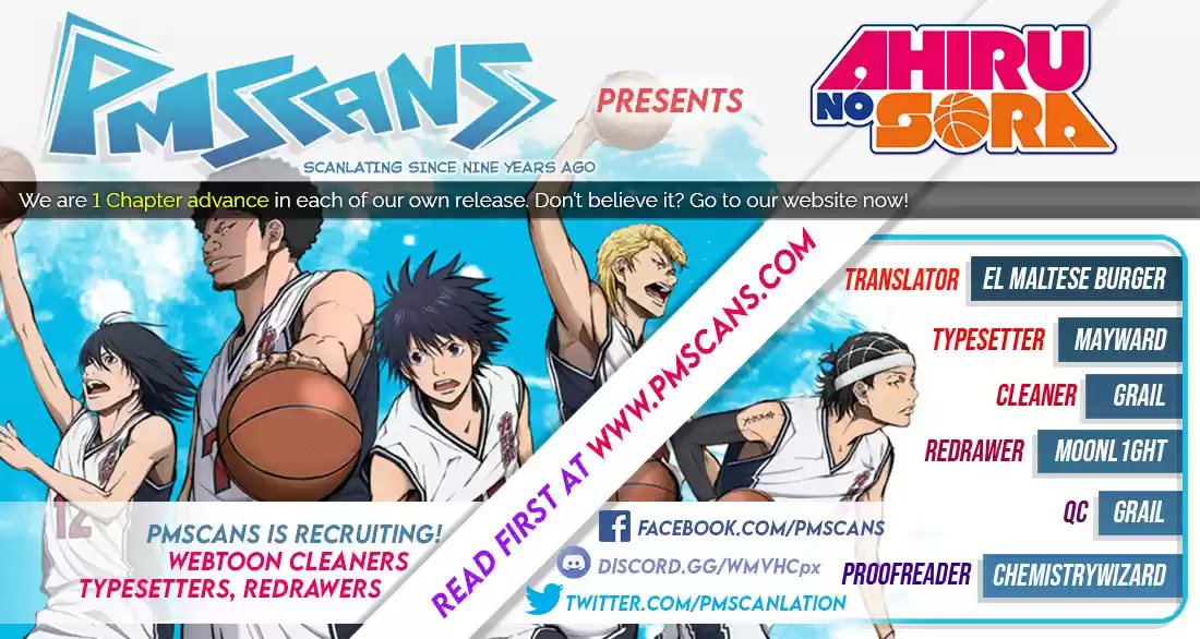 Ahiru no Sora Vol. 19 Ch. 147 Welcome to the Monster Bash Tournament!