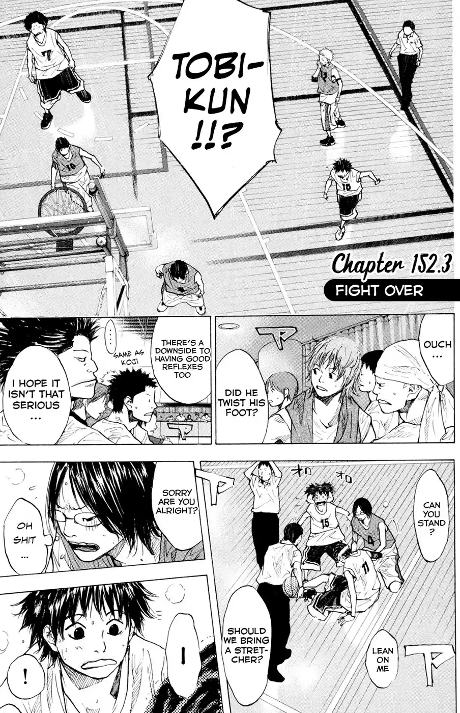 Ahiru no Sora Vol. 20 Ch. 152.3 Fight Over