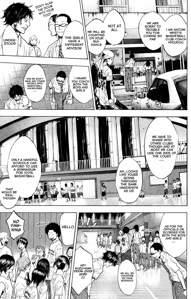 Ahiru no Sora Vol. 21 Ch. 158.3 Stop, Drop and Roll