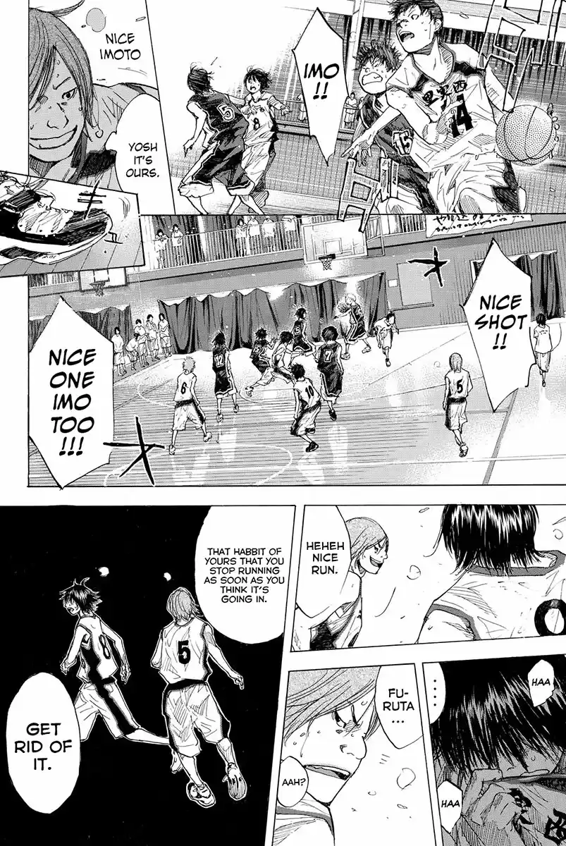 Ahiru no Sora Vol. 22 Ch. 160.1 Six Men's Match