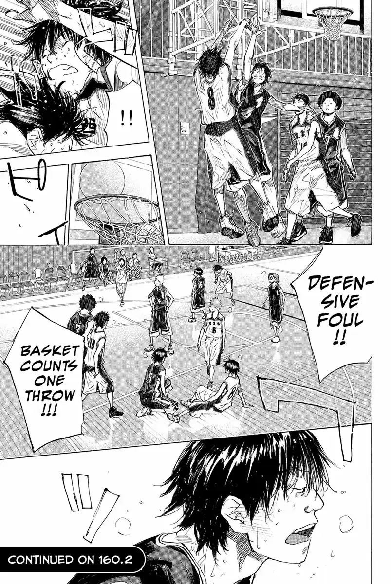 Ahiru no Sora Vol. 22 Ch. 160.1 Six Men's Match