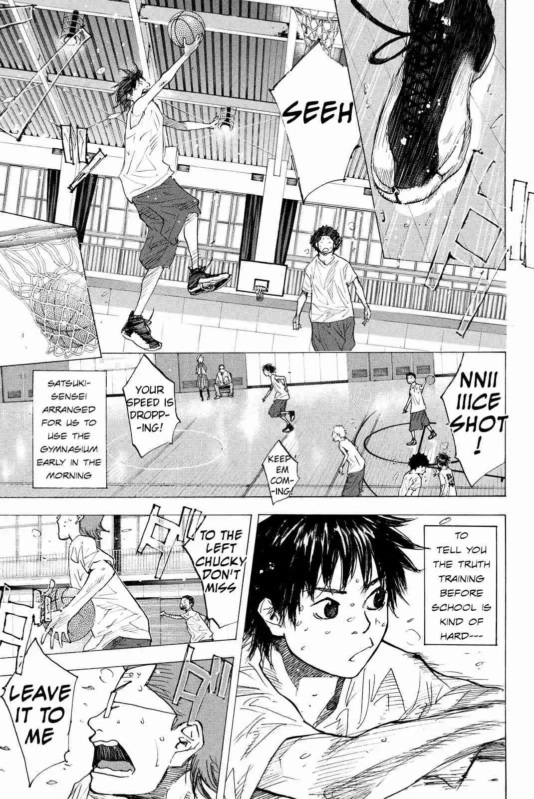 Ahiru no Sora Vol. 23 Ch. 166 Face the Wind and Run