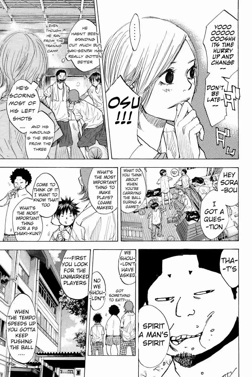 Ahiru no Sora Vol. 23 Ch. 166 Face the Wind and Run