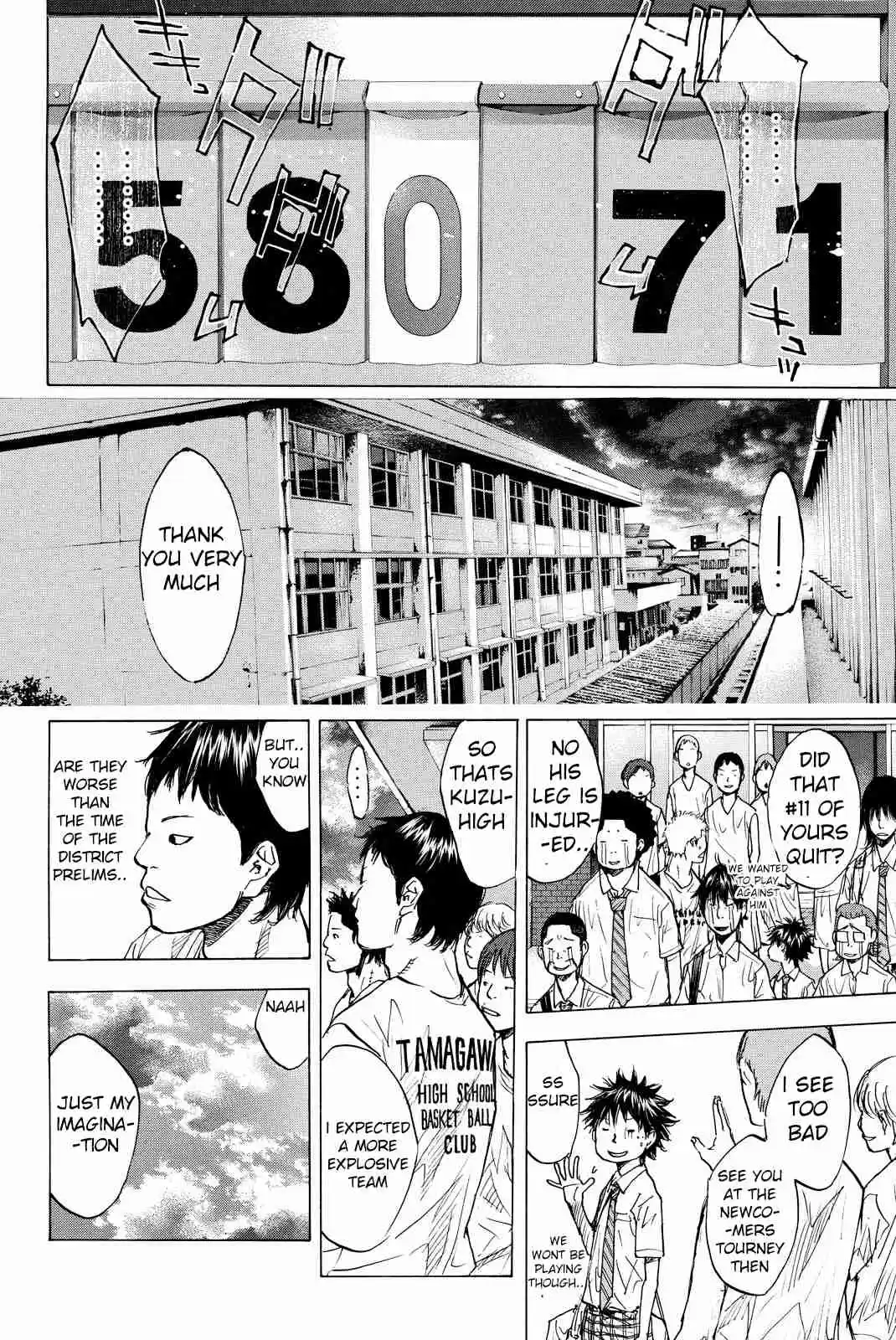 Ahiru no Sora Vol. 23 Ch. 166 Face the Wind and Run
