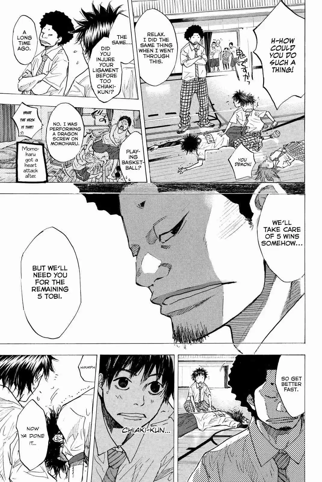 Ahiru no Sora Vol. 23 Ch. 166 Face the Wind and Run