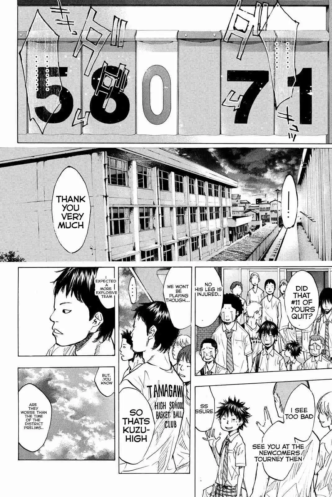 Ahiru no Sora Vol. 23 Ch. 166 Face the Wind and Run