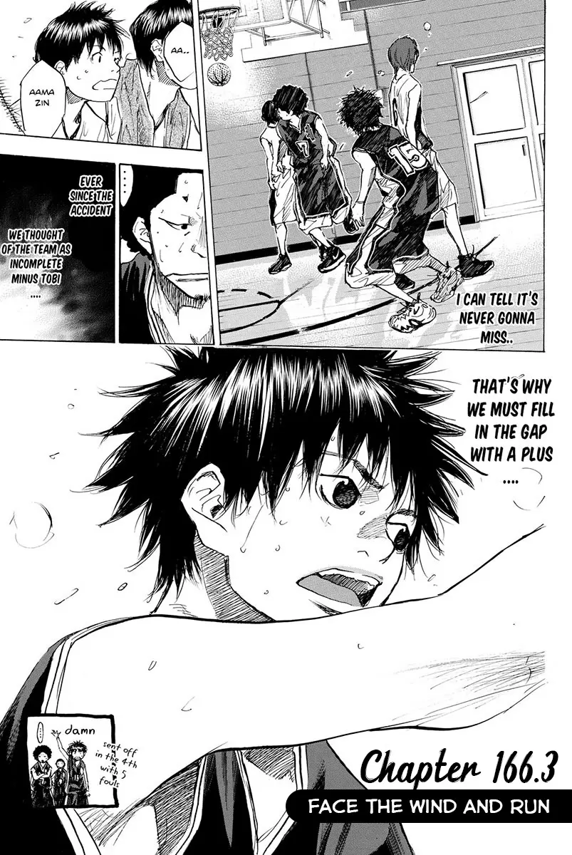 Ahiru no Sora Vol. 23 Ch. 166.3 Face the Wind & Run Complete