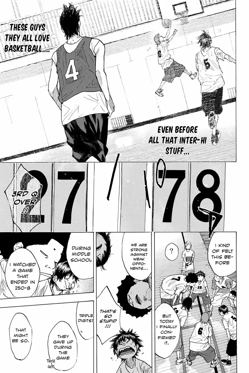 Ahiru no Sora Vol. 23 Ch. 169.3 Gunfire