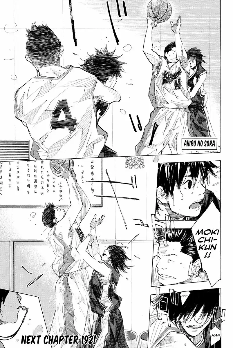 Ahiru no Sora Vol. 26 Ch. 191 Deep Impact III