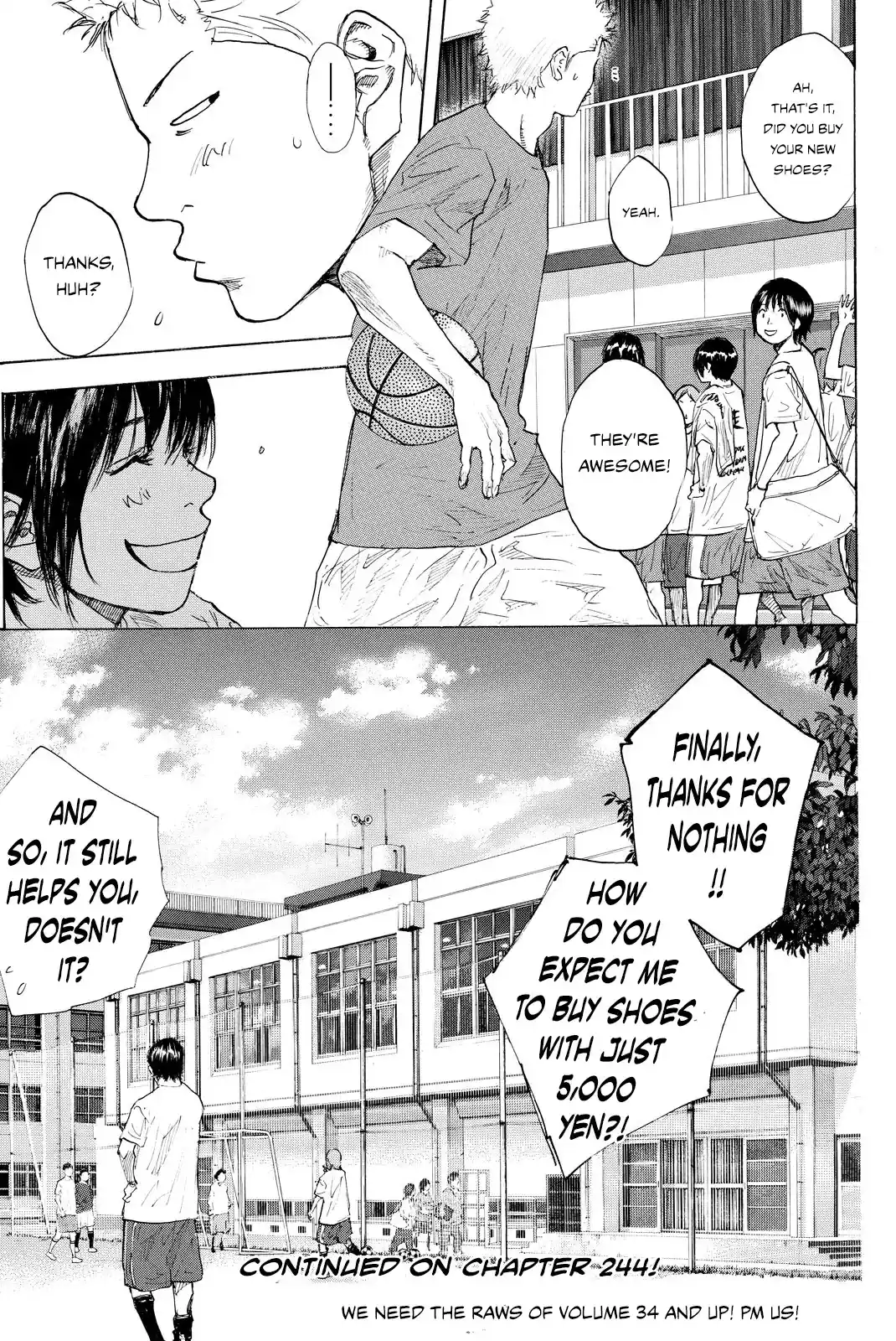 Ahiru No Sora Vol.33 Chapter 243