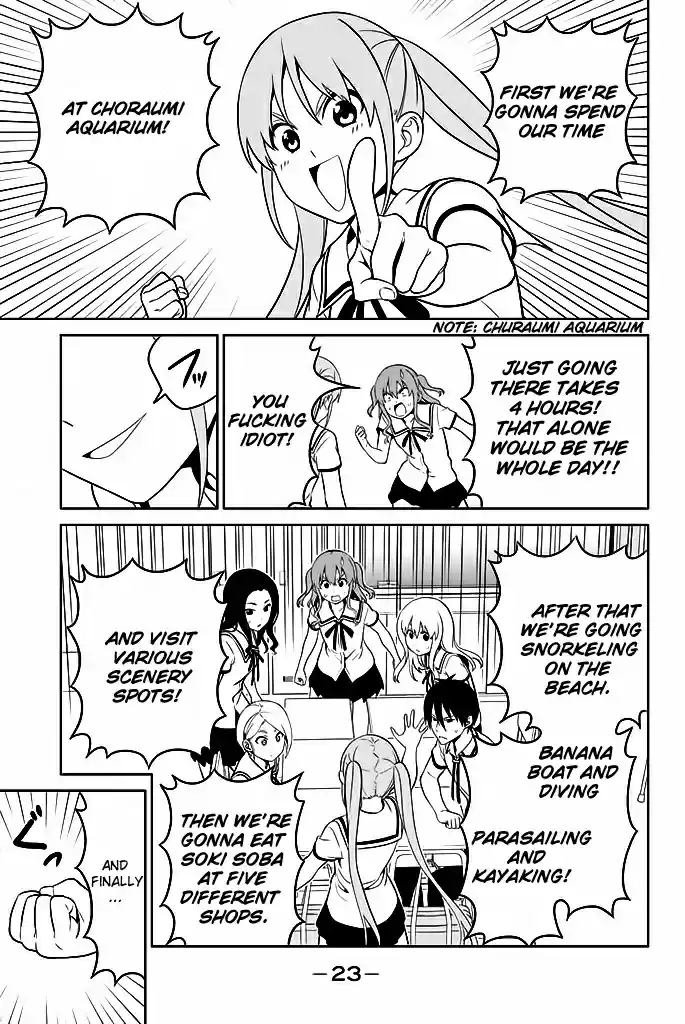 Aho Girl Vol. 10 Ch. 119.02 School Trip Part 2