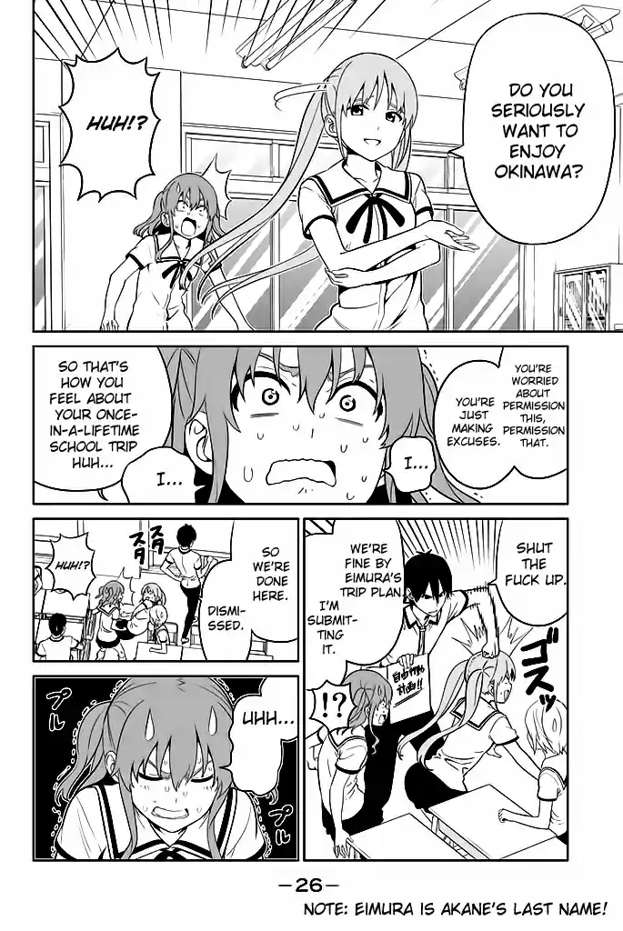 Aho Girl Vol. 10 Ch. 119.02 School Trip Part 2