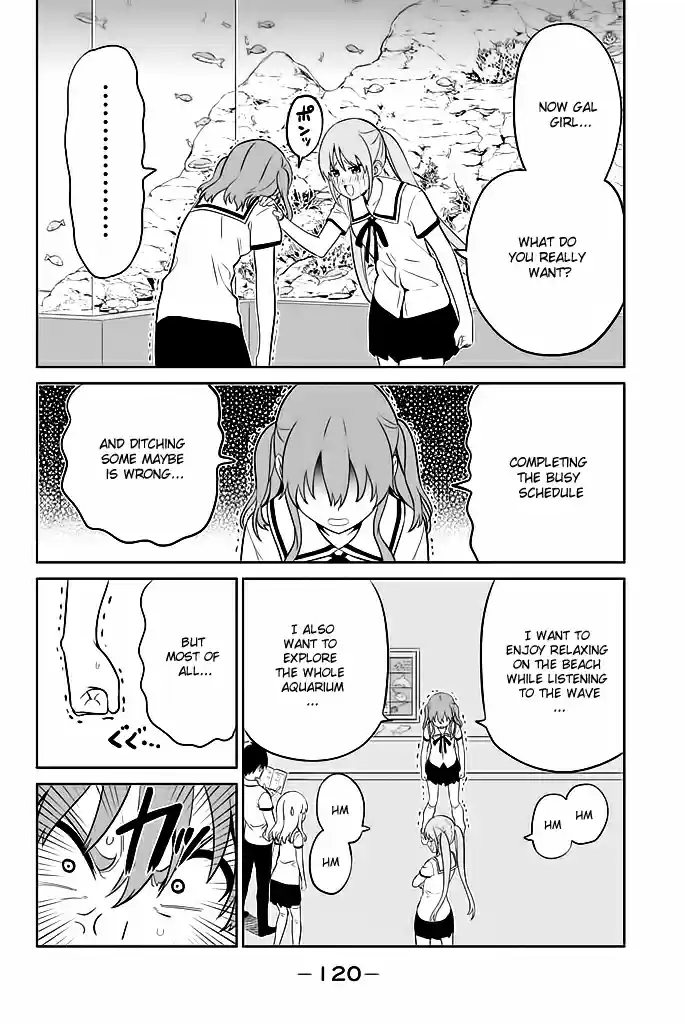 Aho Girl Vol. 10 Ch. 119.08 School Trip Part 8