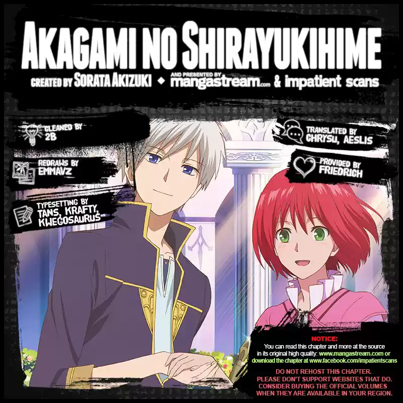 Akagami no Shirayuki hime Vol. 20 Ch. 99