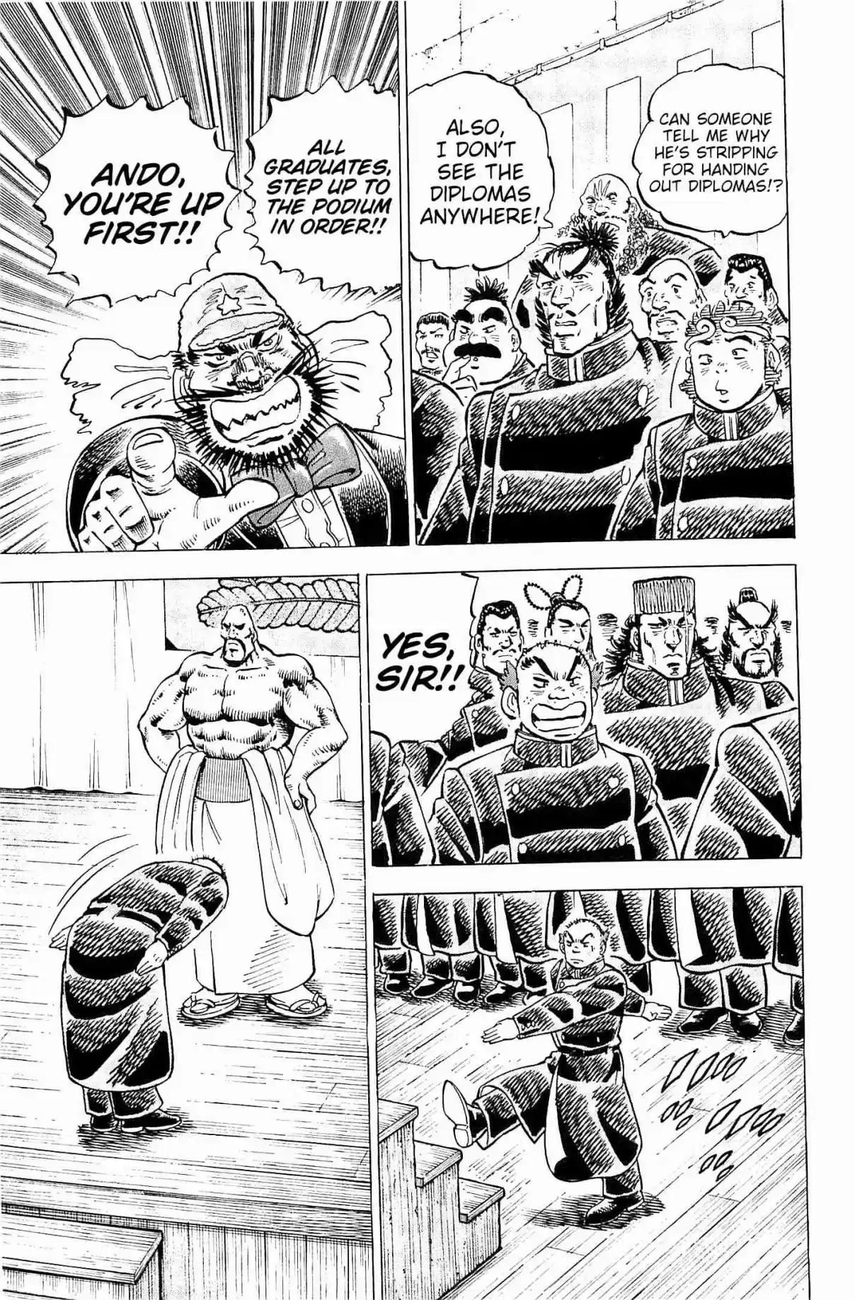 Akatsuki!! Otokojuku Seinen yo, Taishi wo Idake Vol. 25 Ch. 200 This is Graduation!!