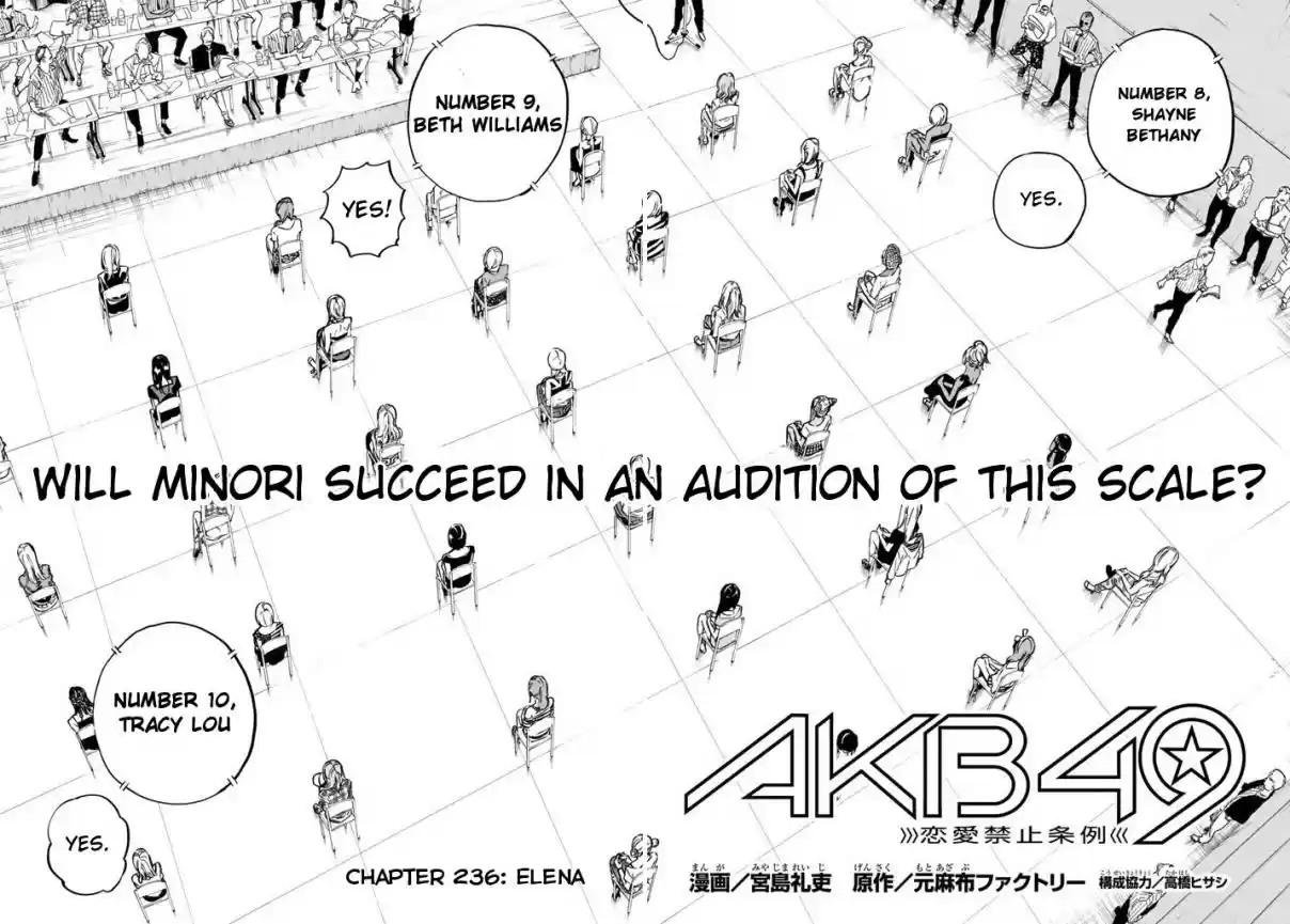 AKB49 Renai Kinshi Jourei Vol. 27 Ch. 236 Elena