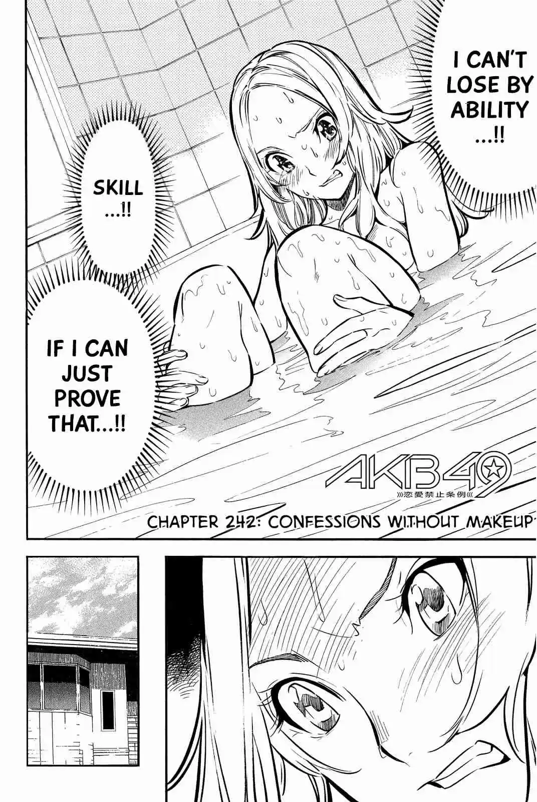 AKB49 Renai Kinshi Jourei Vol. 27 Ch. 242 Confessions without Makeup