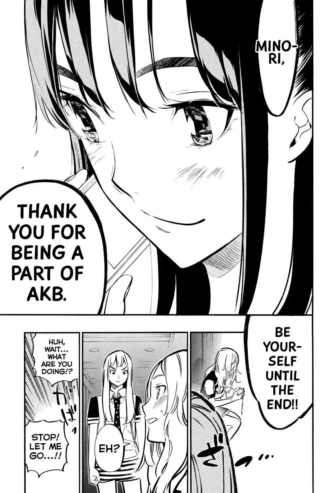 AKB49 Renai Kinshi Jourei Vol. 28 Ch. 244 Because you were there for me