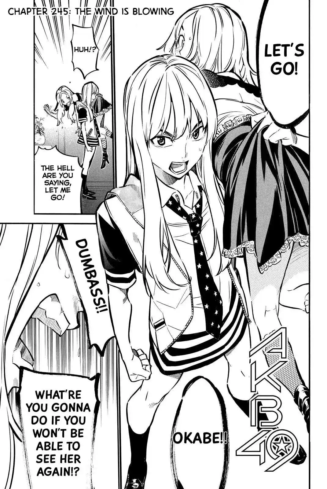 AKB49 Renai Kinshi Jourei Vol. 28 Ch. 245 The Wind is Blowing