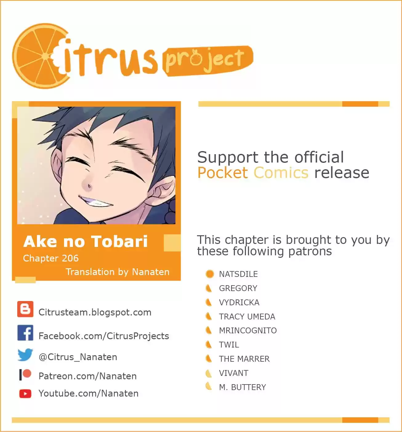 Ake No Tobari Chapter 206