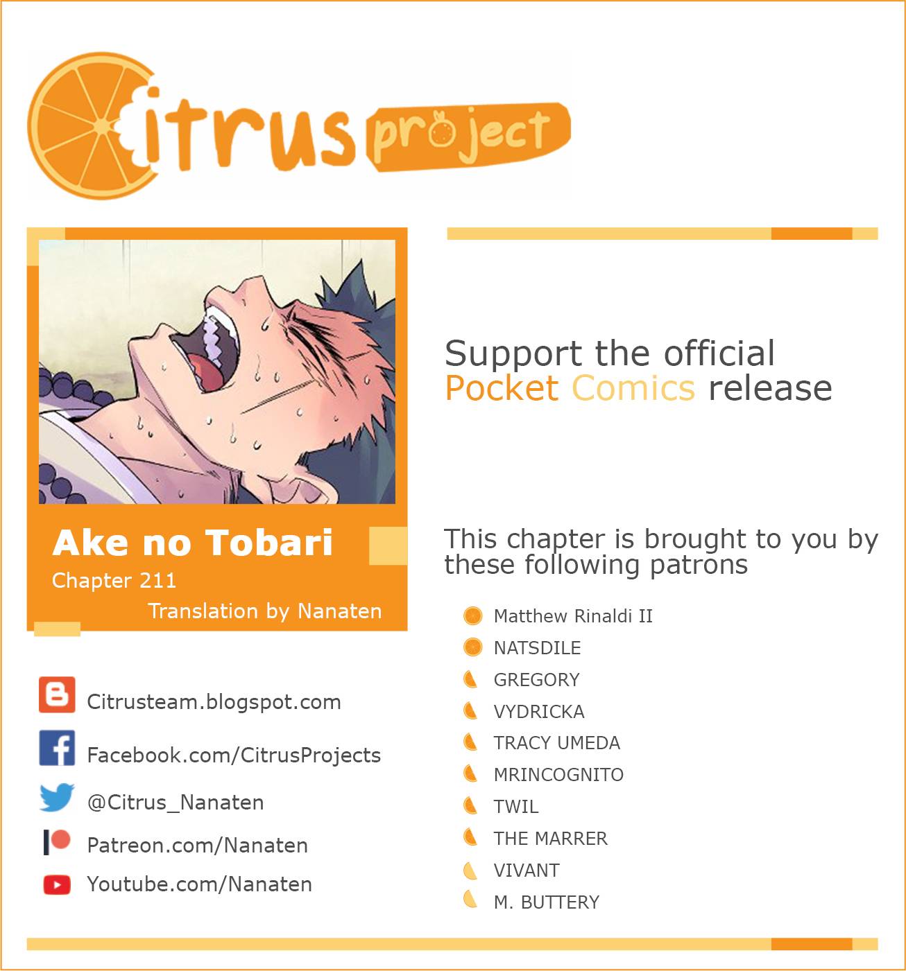 Ake No Tobari Chapter 211