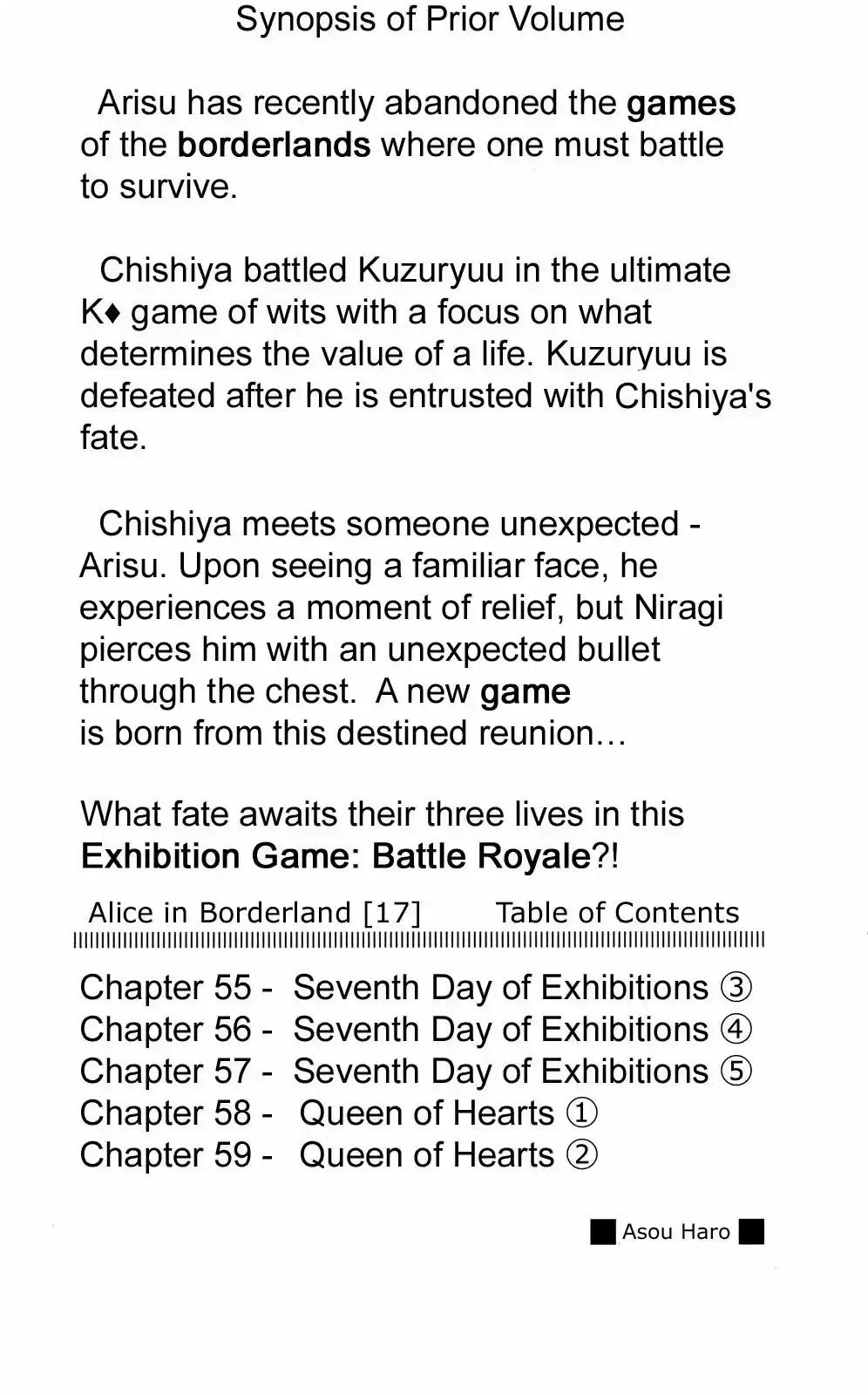 Alice in Borderland Vol.17 Ch.55
