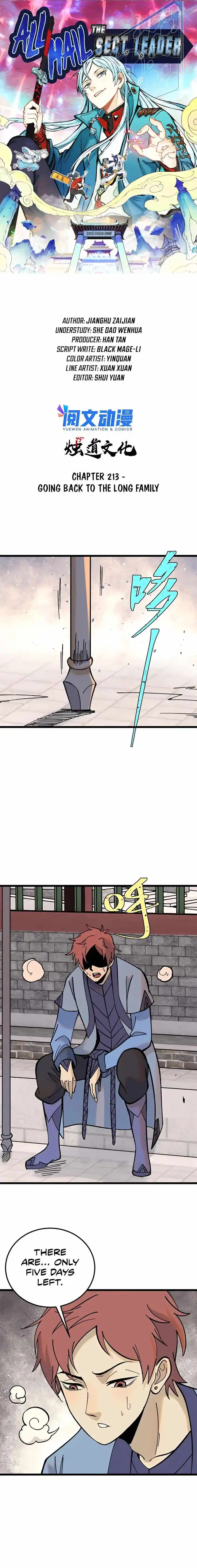 All Hail the Sect Leader Ch.213