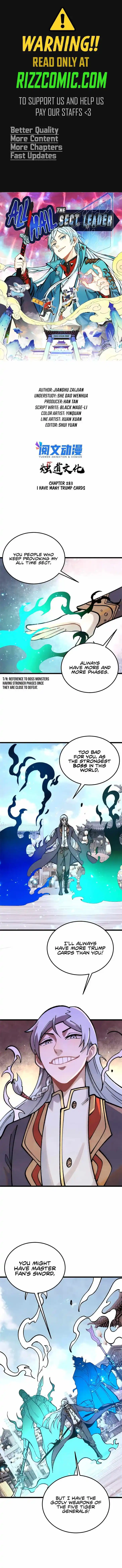 All Hail the Sect Leader Ch.283